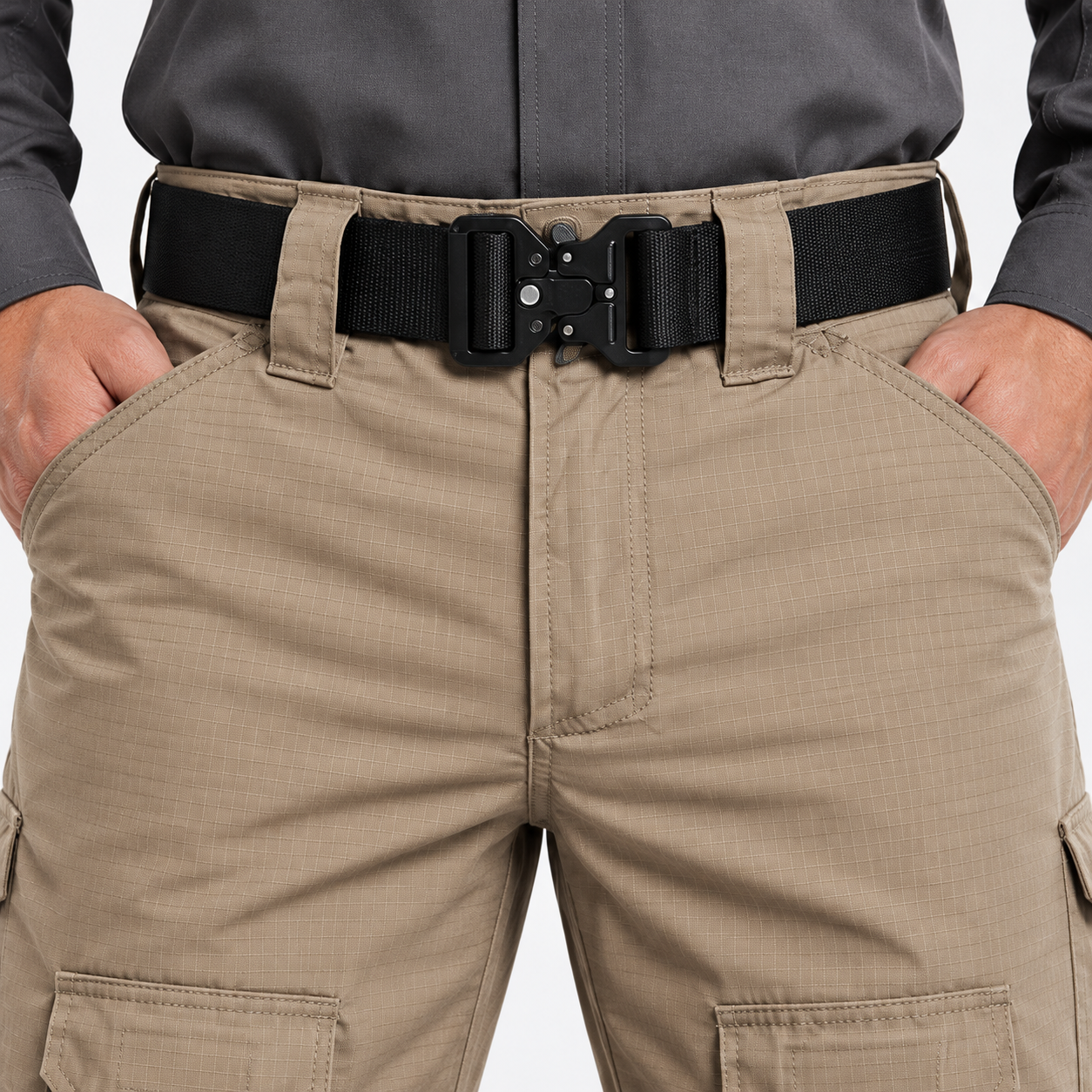 Men's Ripstop Tactical Cargo Pants – 10 Pockets