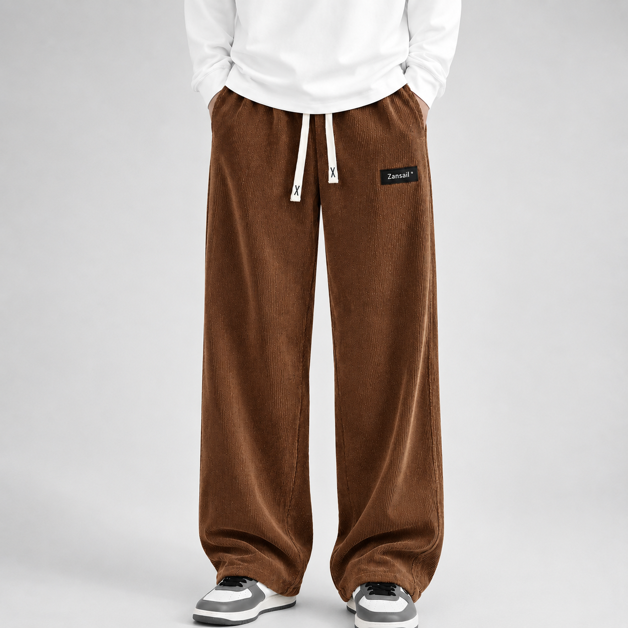 Men's casual trousers, corduroy trousers