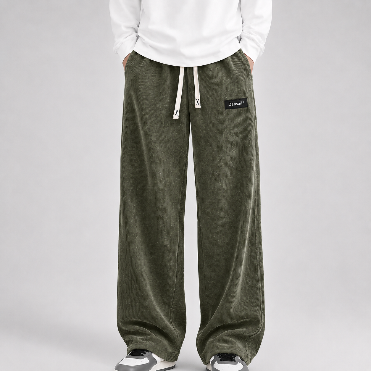 Men's casual trousers, corduroy trousers