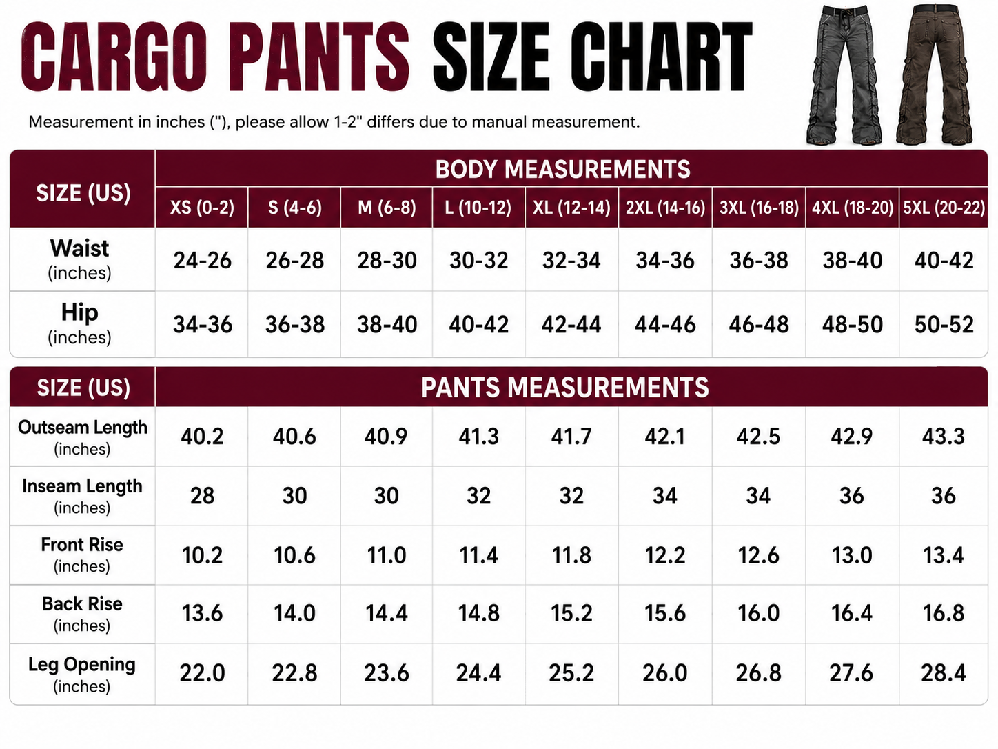 ⚡FINAL SALE⚡- 8 PACK  Women's straight-leg trousers, mid-rise, casual utility style, solid color, stitched detailing
