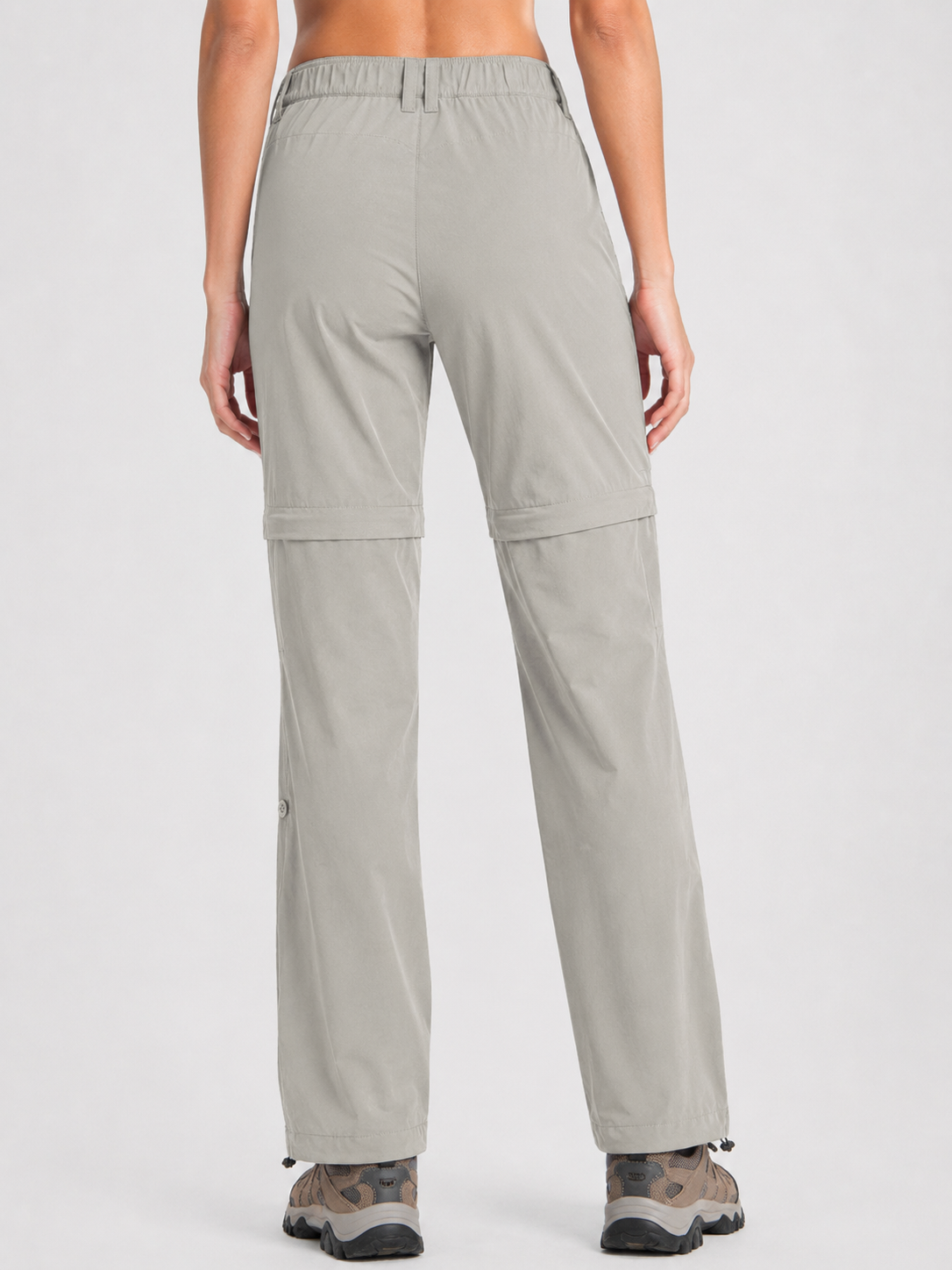 Women's zip-off hiking pants, quick-dry fabric