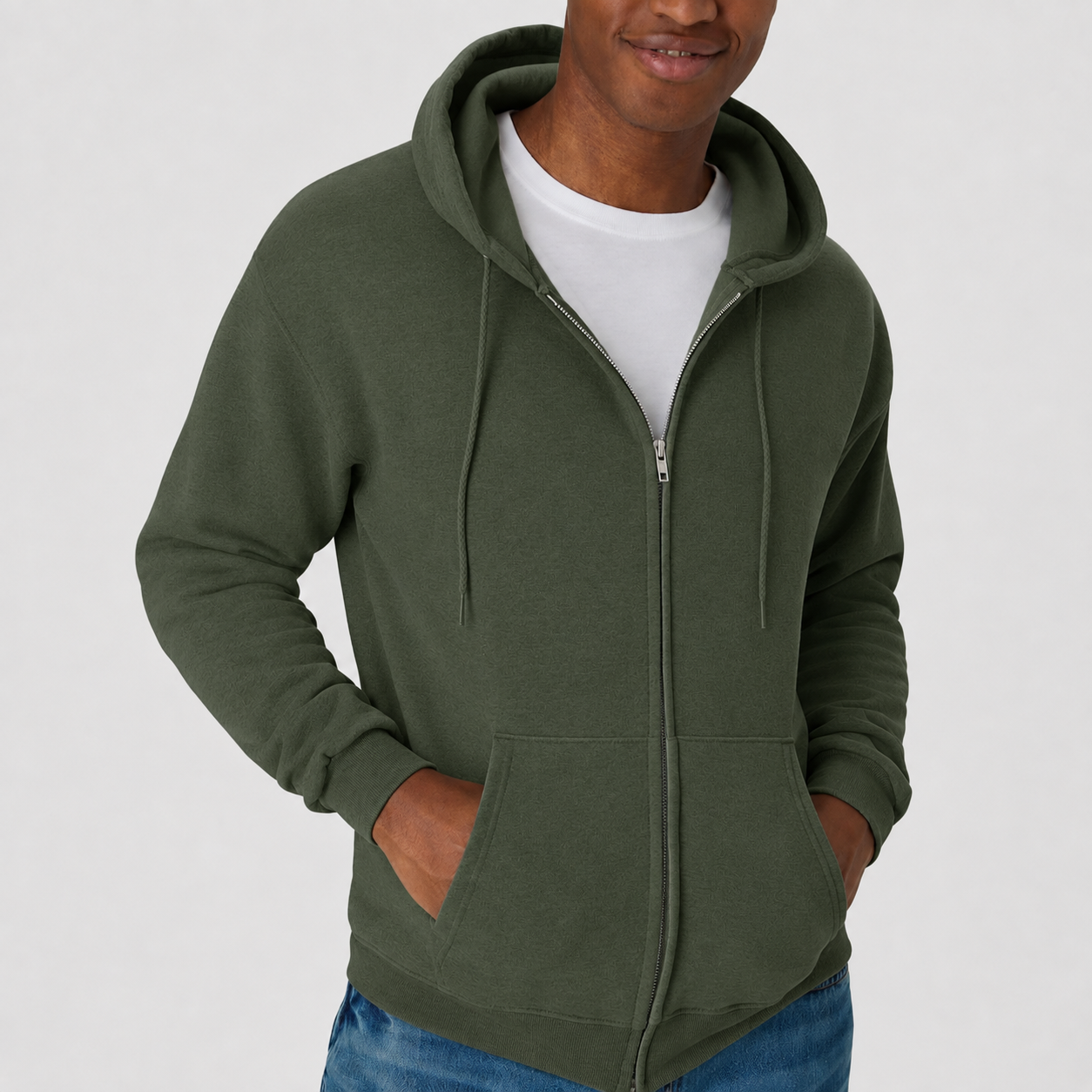 Men's Full-Zip Fleece Hoodie