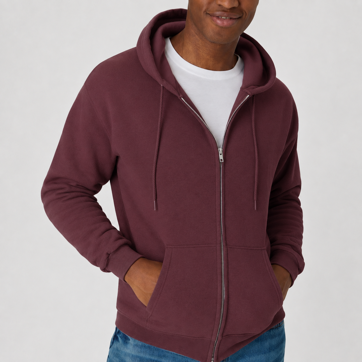 Men's Full-Zip Fleece Hoodie
