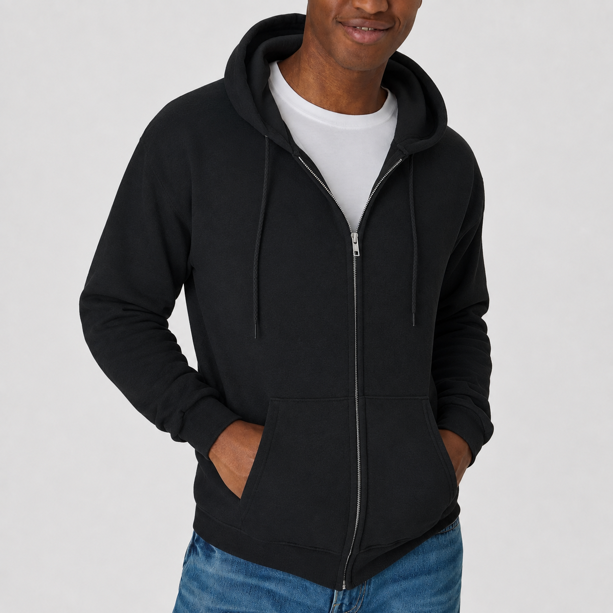 Men's Full-Zip Fleece Hoodie