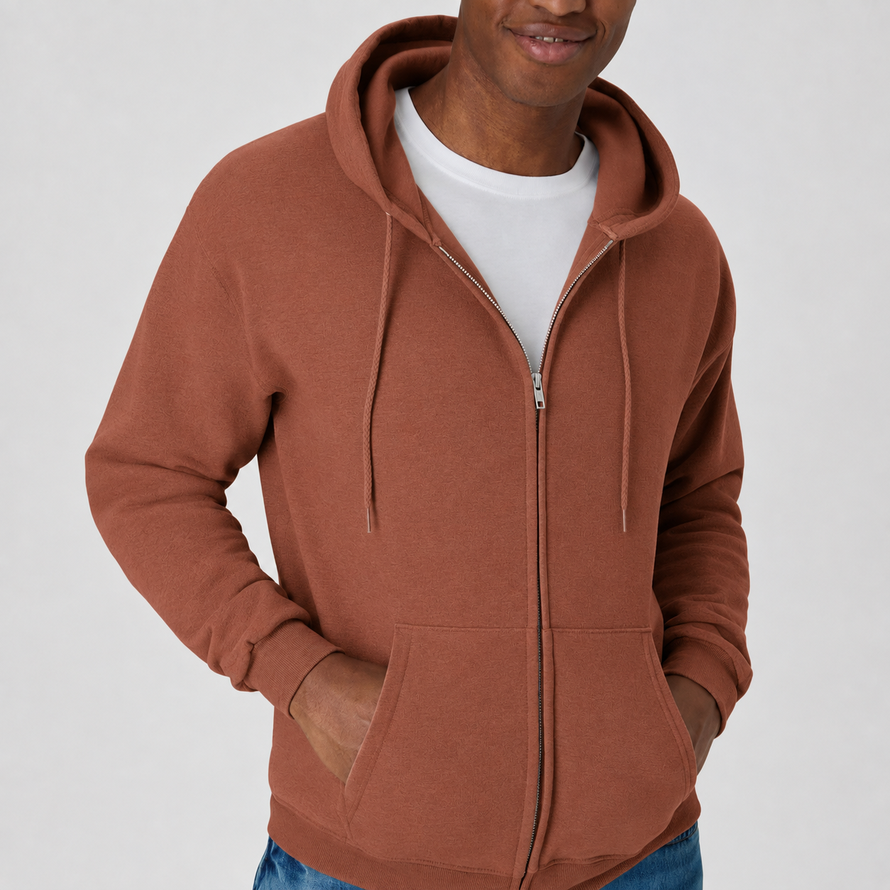 Men's Full-Zip Fleece Hoodie