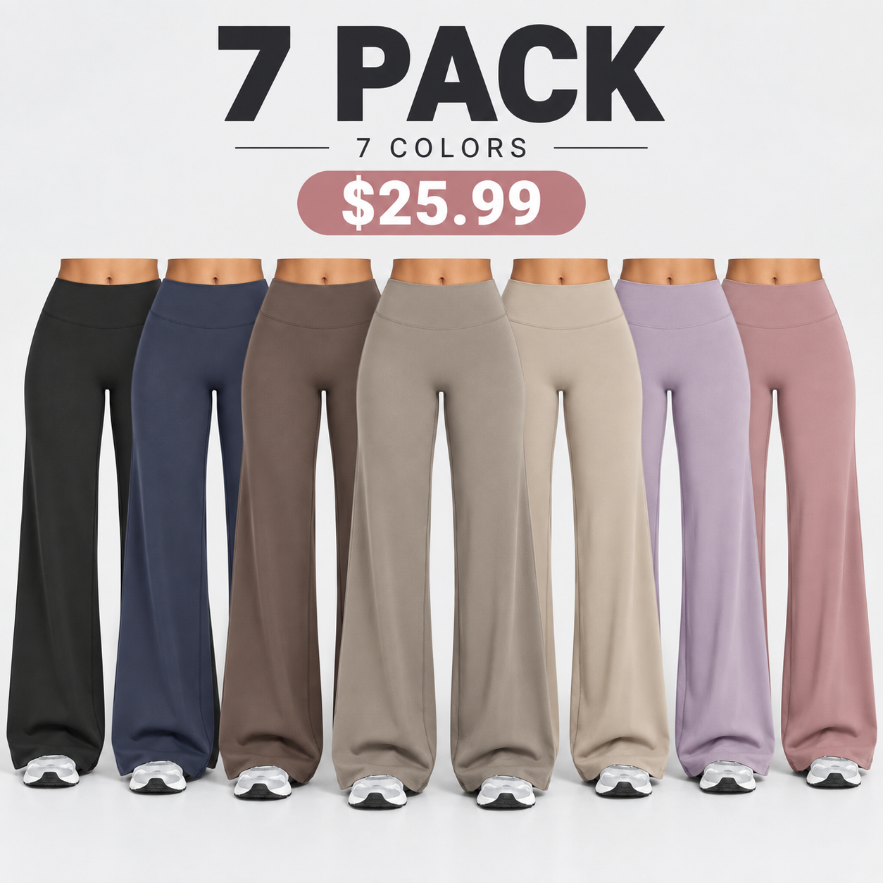 Women's Casual Wide Leg Sport Pants, Comfortable Fashion Design, Ideal for Daily Wear, Athletic Casual Trousers
