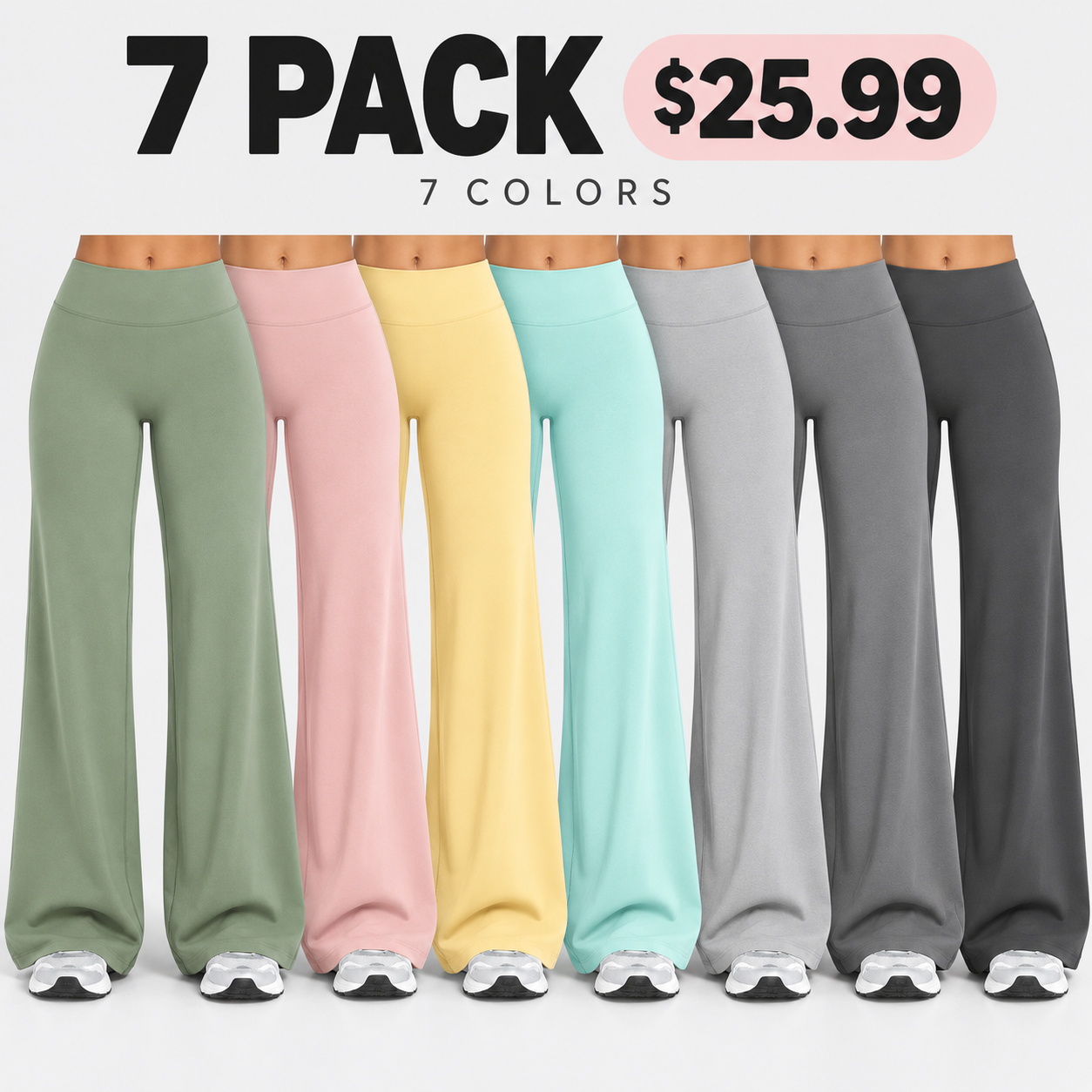 Women's Casual Wide Leg Sport Pants, Comfortable Fashion Design, Ideal for Daily Wear, Athletic Casual Trousers