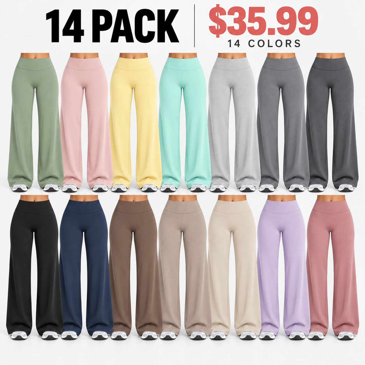 Women's Casual Wide Leg Sport Pants, Comfortable Fashion Design, Ideal for Daily Wear, Athletic Casual Trousers