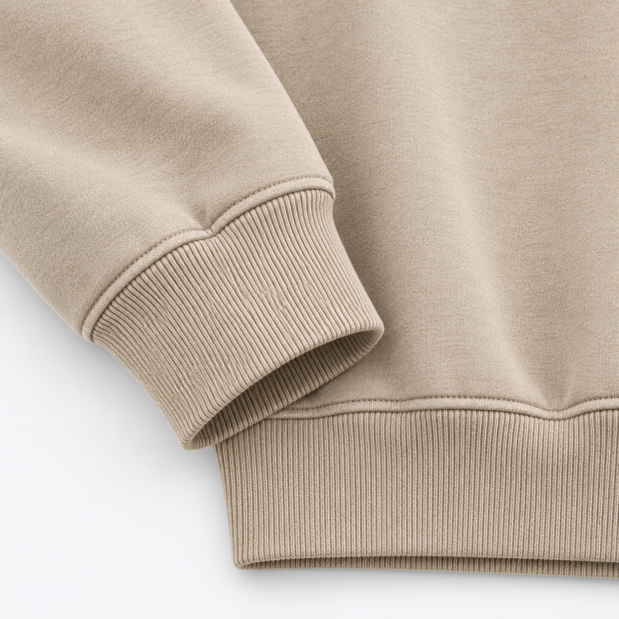 Mens Mock Neck Long Sleeve Active Quarter-Zip Pullover