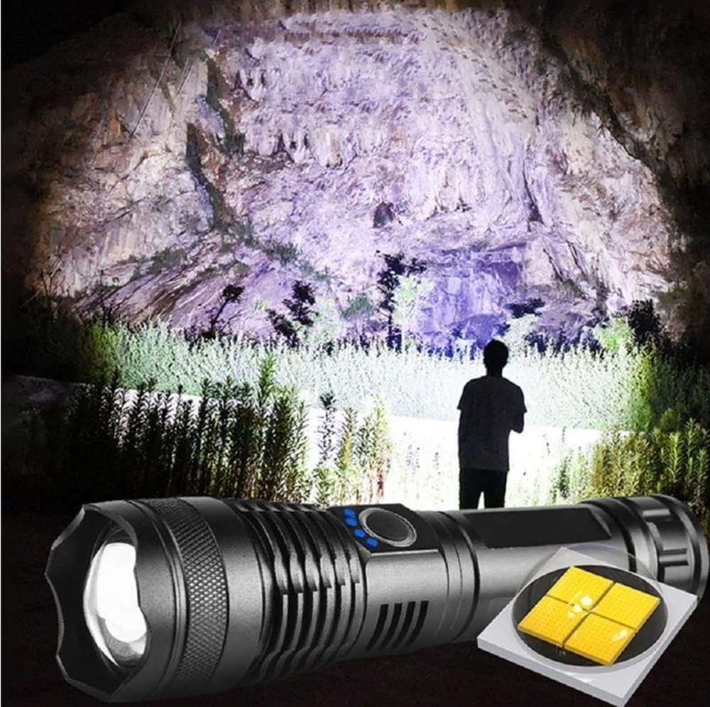 Wiederaufladbare LED-Taschenlampe