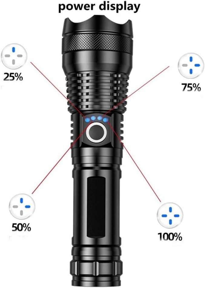 Wiederaufladbare LED-Taschenlampe