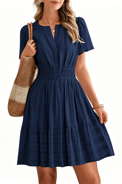 Women's Boho V-Neck Mini Dress(Buy 2 Free Shipping)