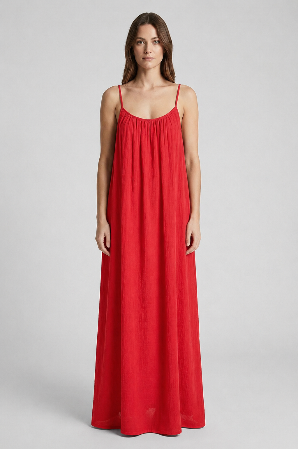 Women's Sexy Open-Back V-Neck Midi Loungewear Dress