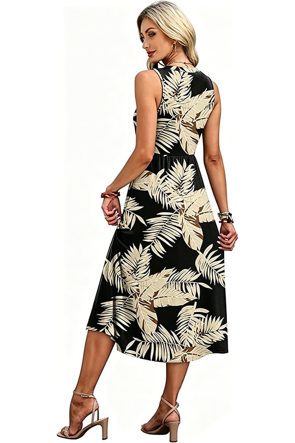 Women's Long Summer Bohemian Dress — 2026 Trendy Beach Dress (With Pockets)