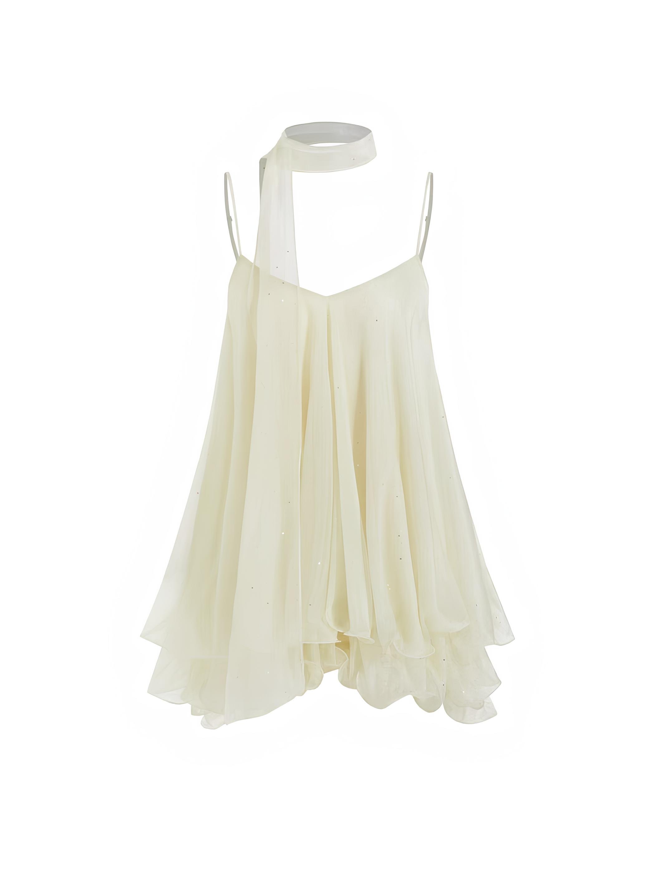 Chiffon Swing Mini Dress（Buy 2 Set— Save $10 & Enjoy Free Shipping）