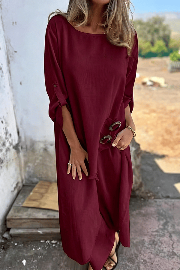 Linen-Blend Loose-Fit Matching Set(Buy 2 Free Shipping)