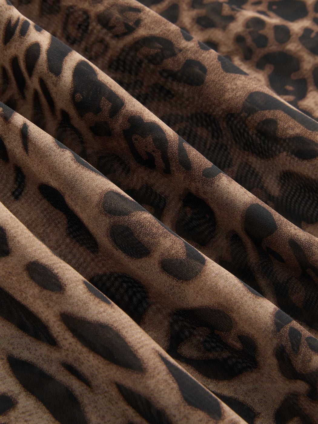 Sexy Leopard Print Ruffled Cami Top — Sleeveless V-Neck