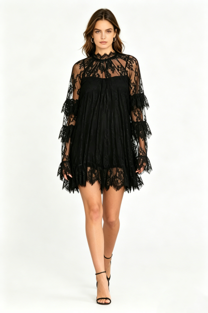 Lace dress two-piece set(Buy 2 Free Shipping)