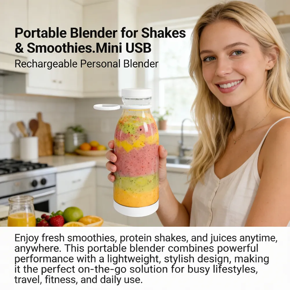 Tragbarer Mixer für Shakes und Smoothies