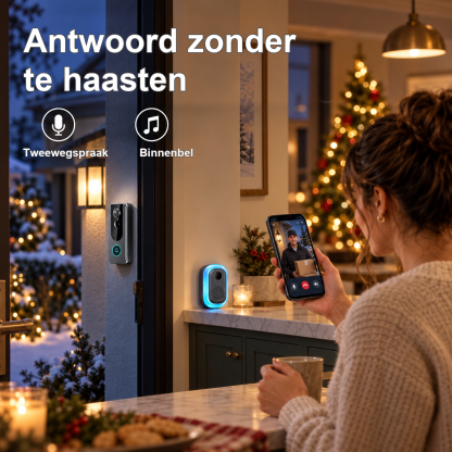 Een bezorger op afstand bekijken via de gekoppelde app