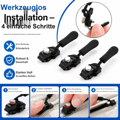 🔧 Universelles Reißverschluss-Reparaturwerkzeug | Soforthilfe für defekte Reißverschlüsse