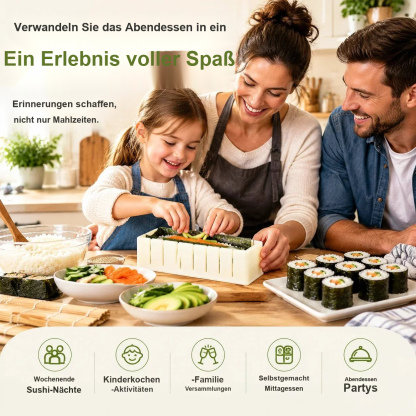 🍣 Sushi-Form – Perfekte selbstgemachte Rollen leicht gemacht