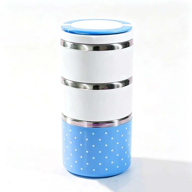 📢📢⏰ Tragbare isolierte Edelstahl-Lunchbox