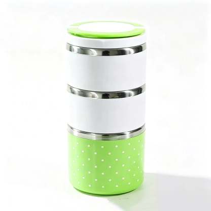 📢📢⏰ Tragbare isolierte Edelstahl-Lunchbox