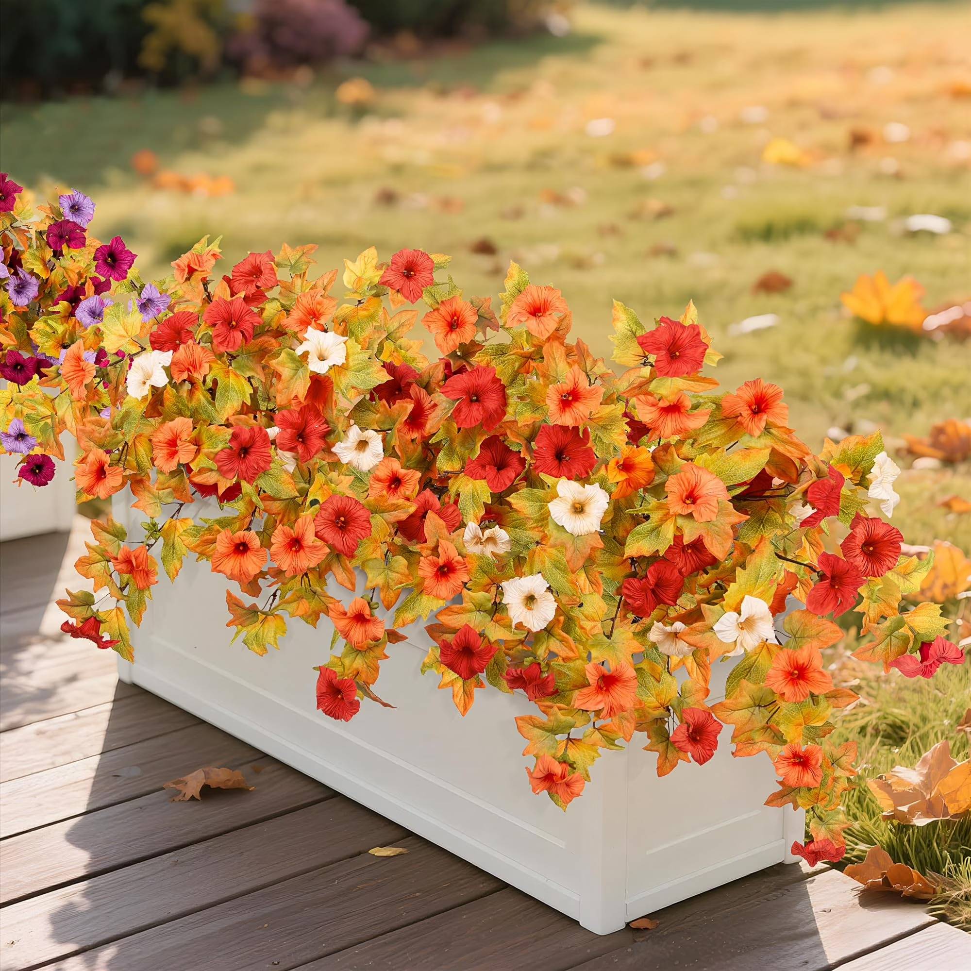 🔥Last Day 70% OFF🔥UV Resistant Faux Petunia Flowers – Fade-Proof Outdoor Floral Decor
