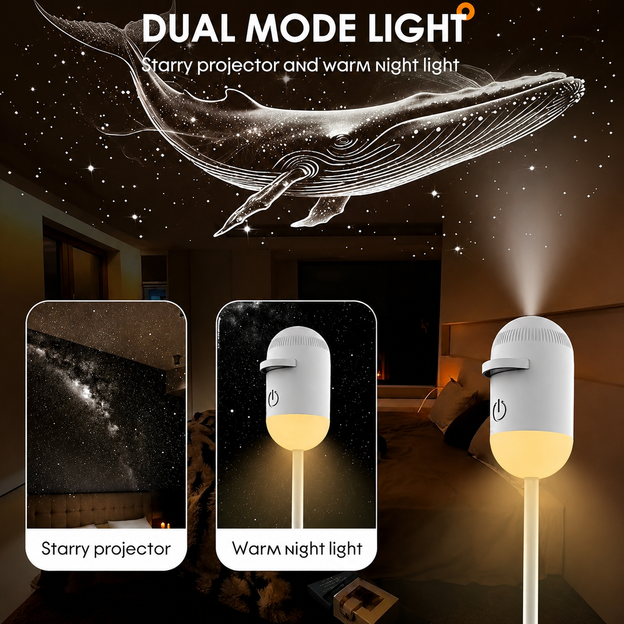 ✨ Plug-and-Play HD Star Projector🥳Over 50,000 satisfied user