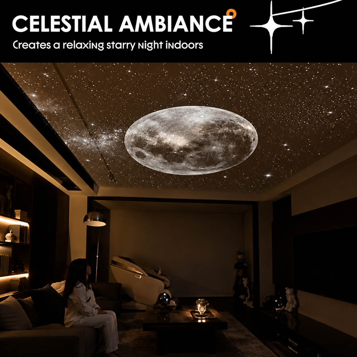 ✨ Plug-and-Play HD Star Projector🥳Over 50,000 satisfied user