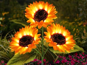🔥Father's Day Sale 50% OFF🌞Solar LED Sunflower Garden Lights-29.6inch/74cm