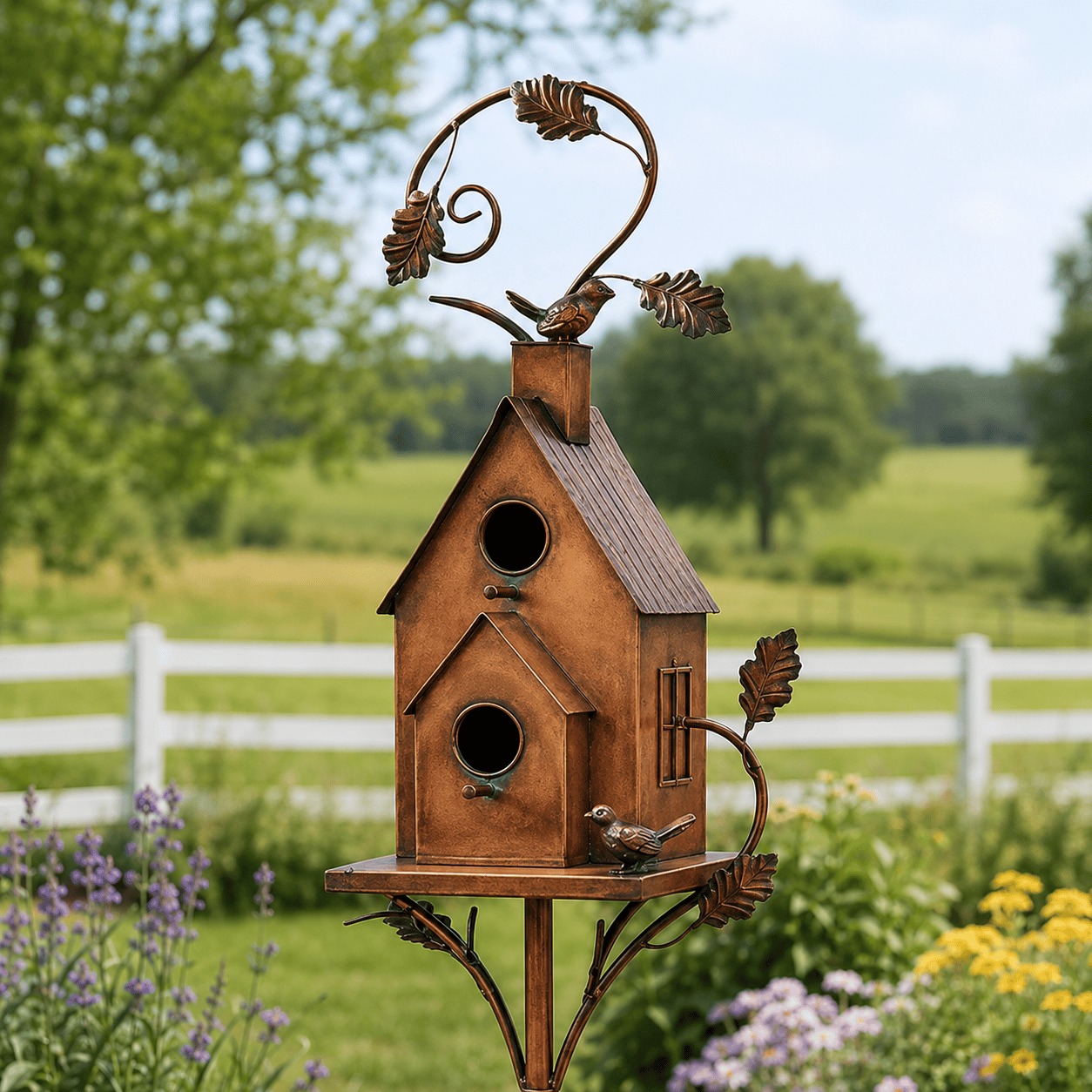 100% Handmade Iron Birdhouse❤(Handmade by Jordan Maynard®)