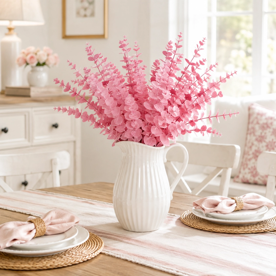 🤍 Artificial Eucalyptus Stems | Bring Natural Beauty Into Your Home