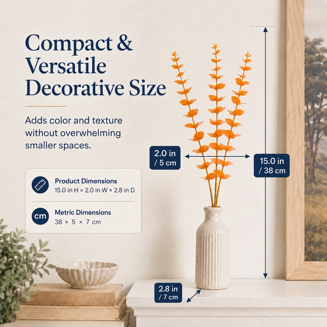 🤍 Artificial Eucalyptus Stems | Bring Natural Beauty Into Your Home