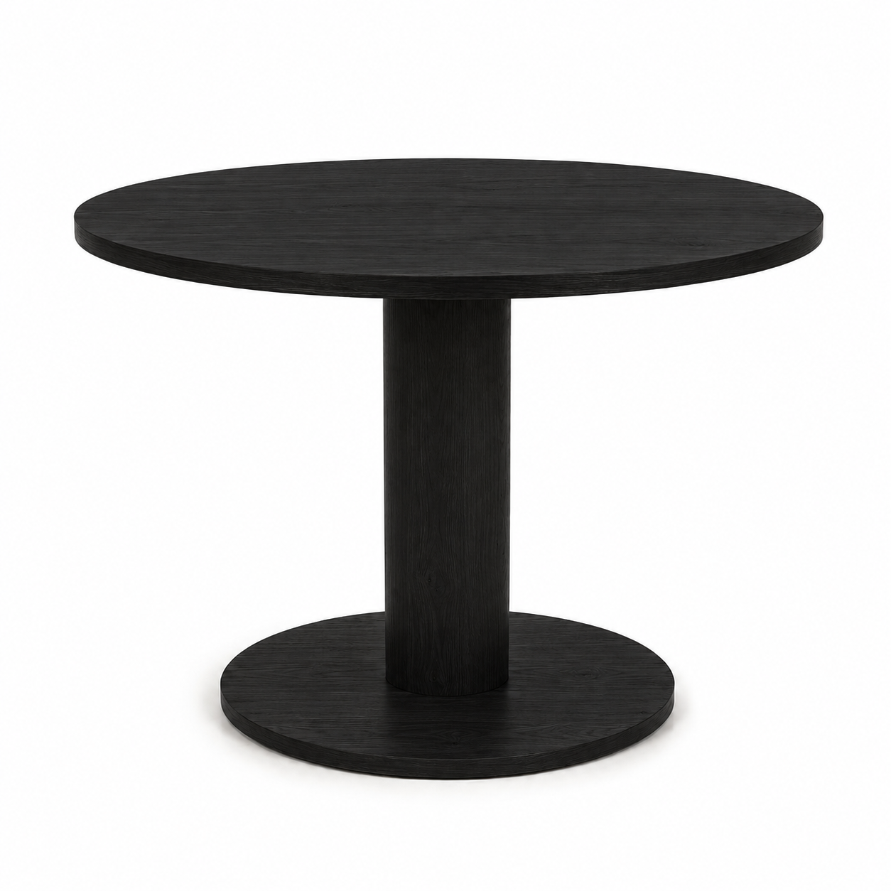 Runder Esstisch 110 cm mit Mittelfuß-SelviaWood