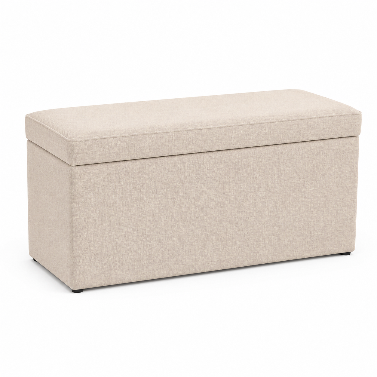 Sitzbank 100 cm mit Stauraum und Polster
