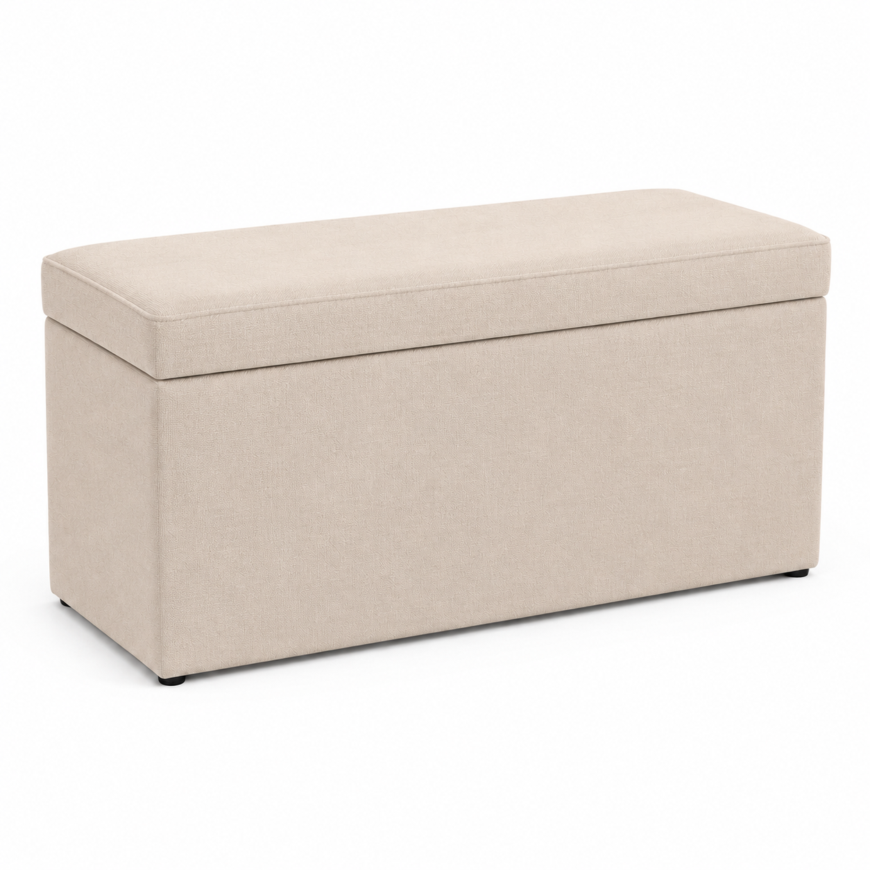 Sitzbank 100 cm mit Stauraum und Polster
