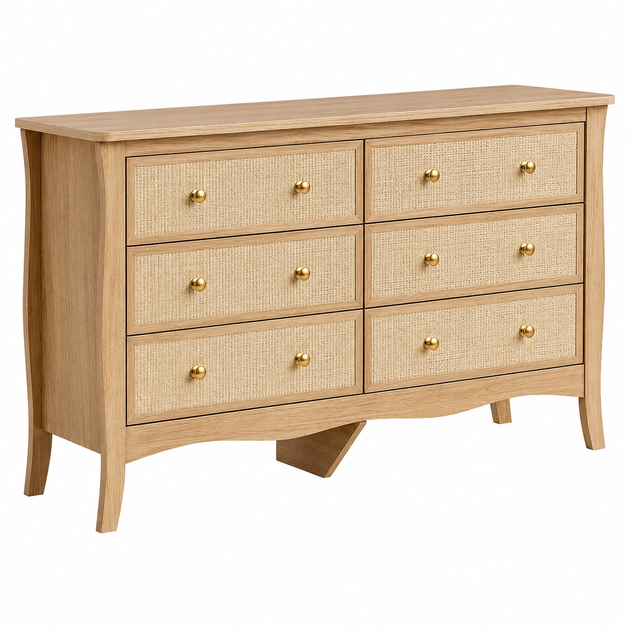 Comoda Roble natural-loftelva