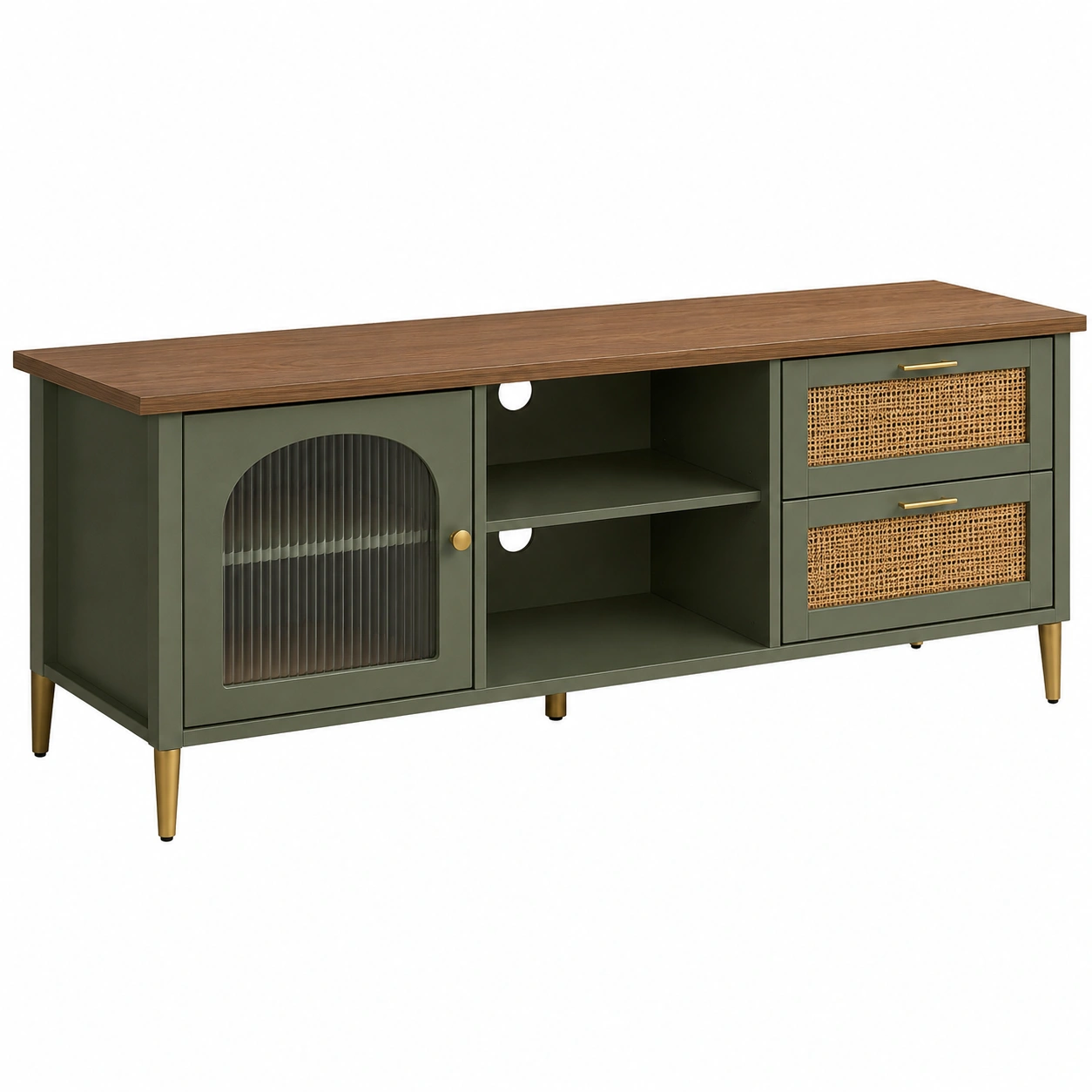 Mueble TV Verde oliva-loftelva