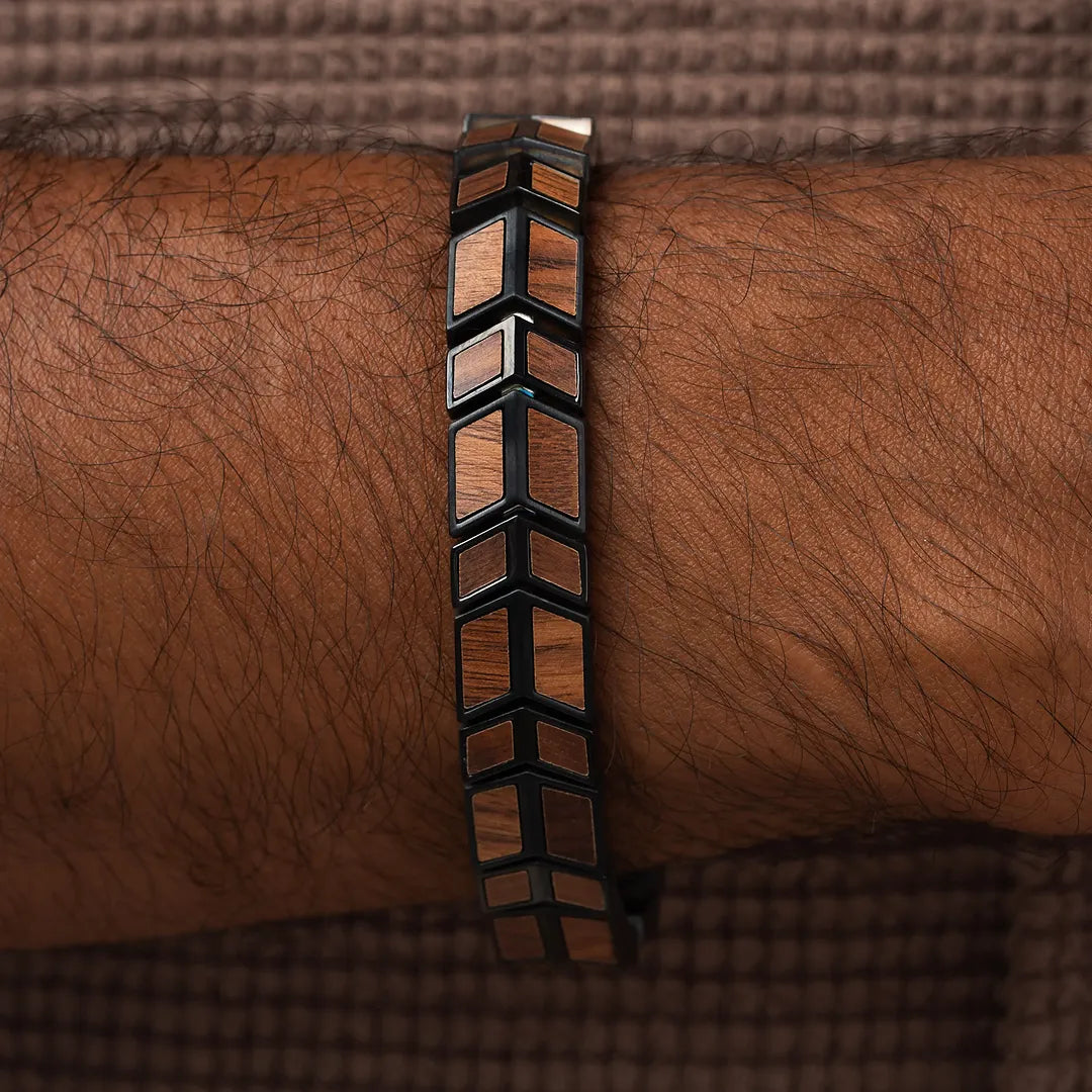Grounded Strength Nightwood Harmony Bracelet