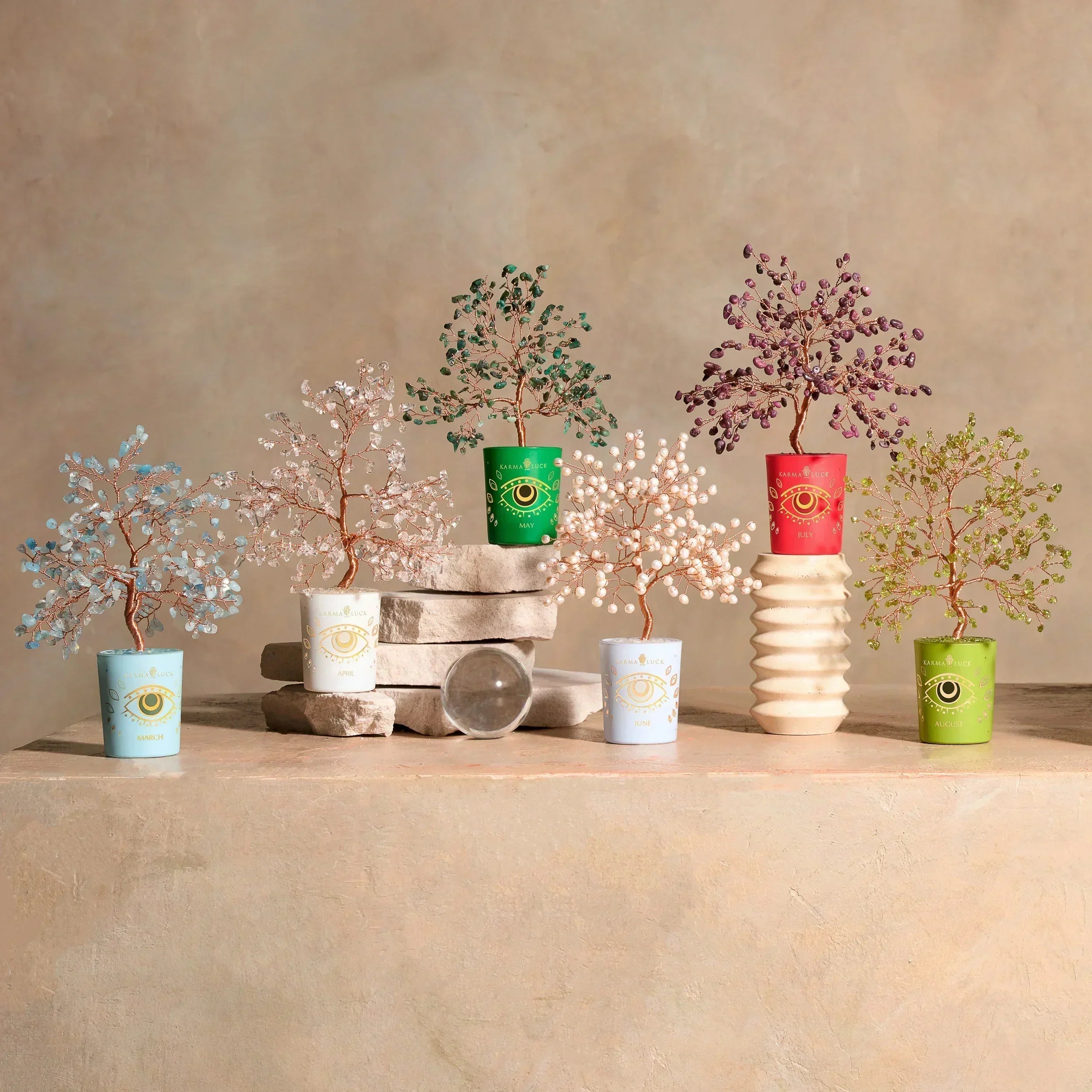 Ethereal Energy Pearl June Birthday Tree
