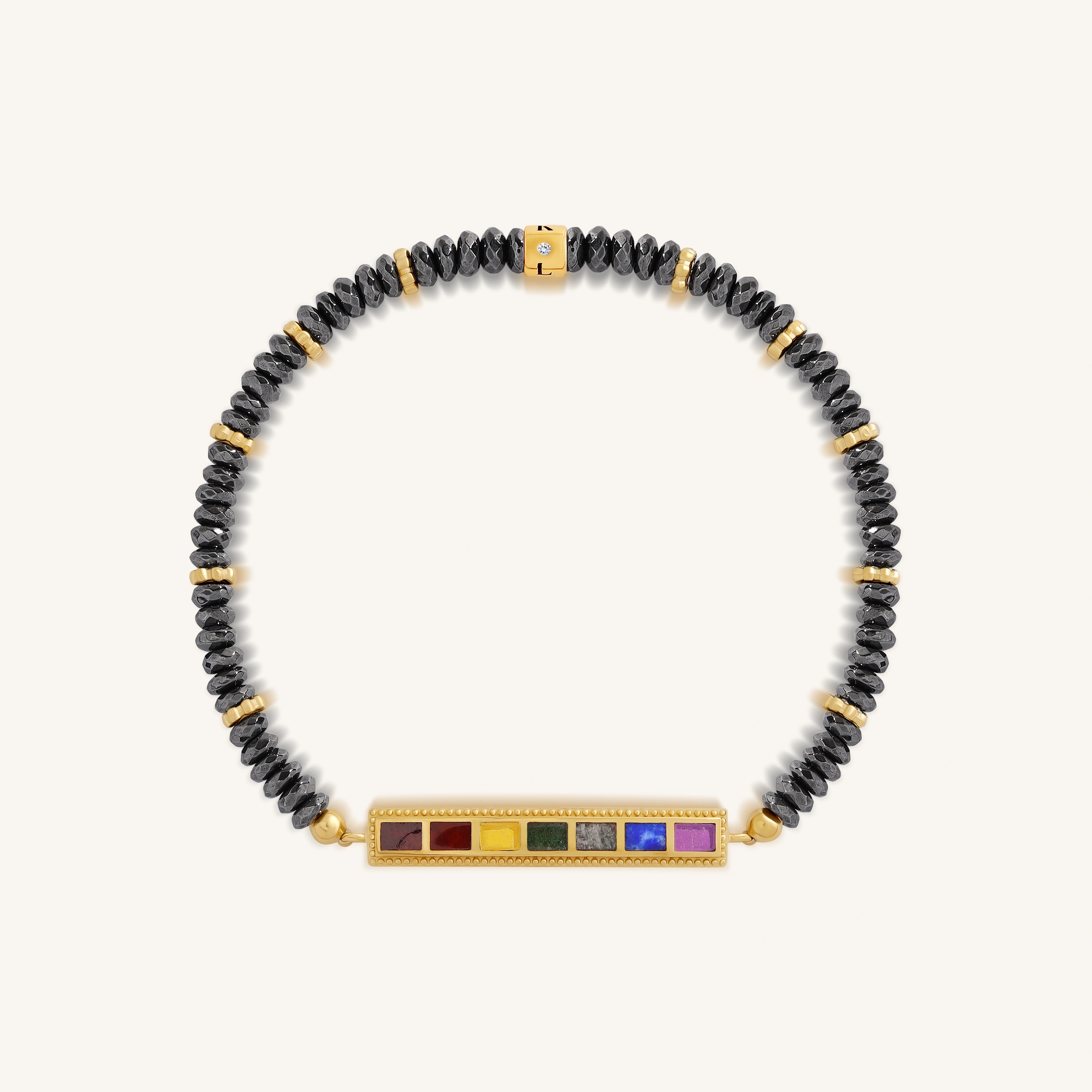 Radiant Flow – Seven Chakra Energy Bracelet