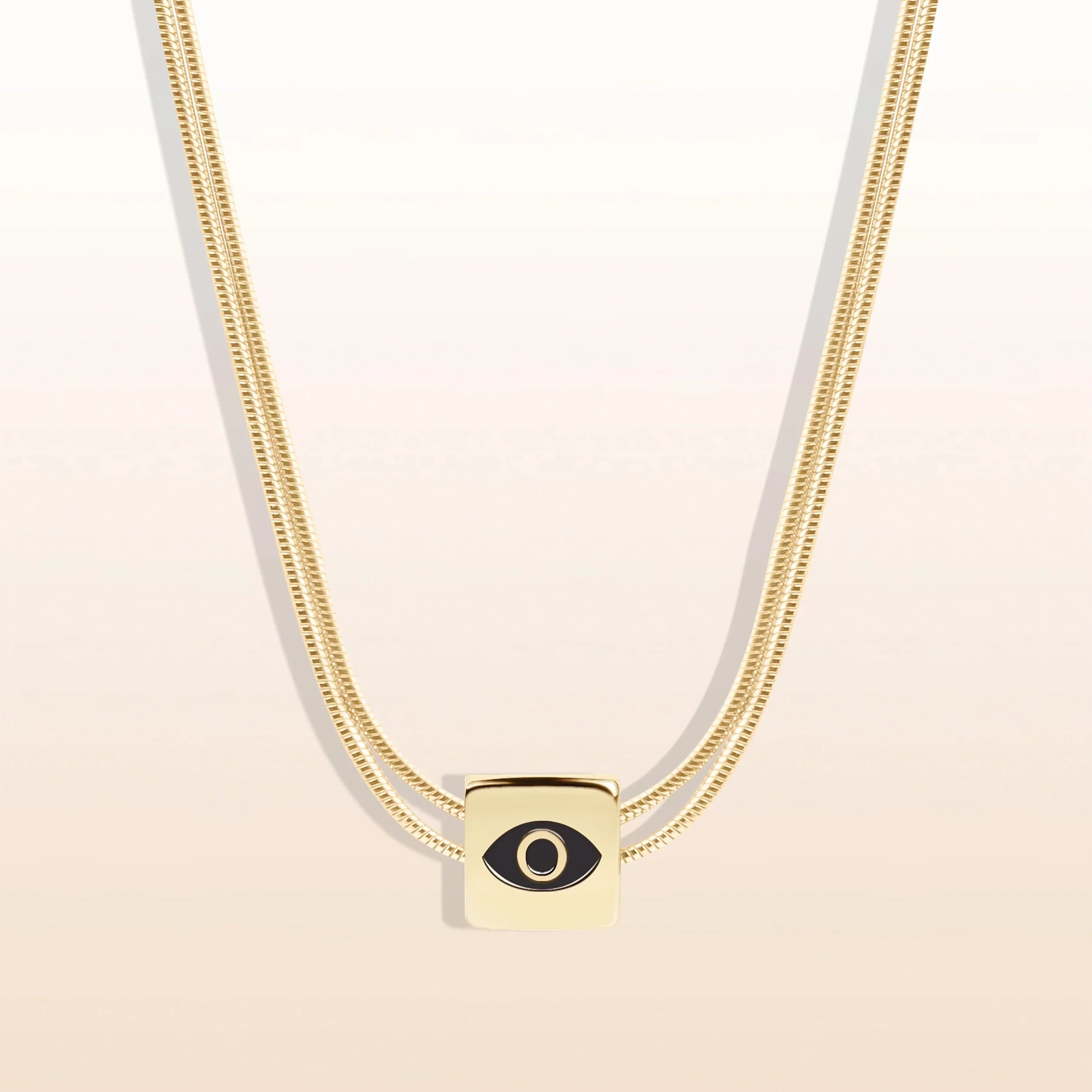 Imagine & Dream - Amethyst Evil Eye February Birthstone Necklace