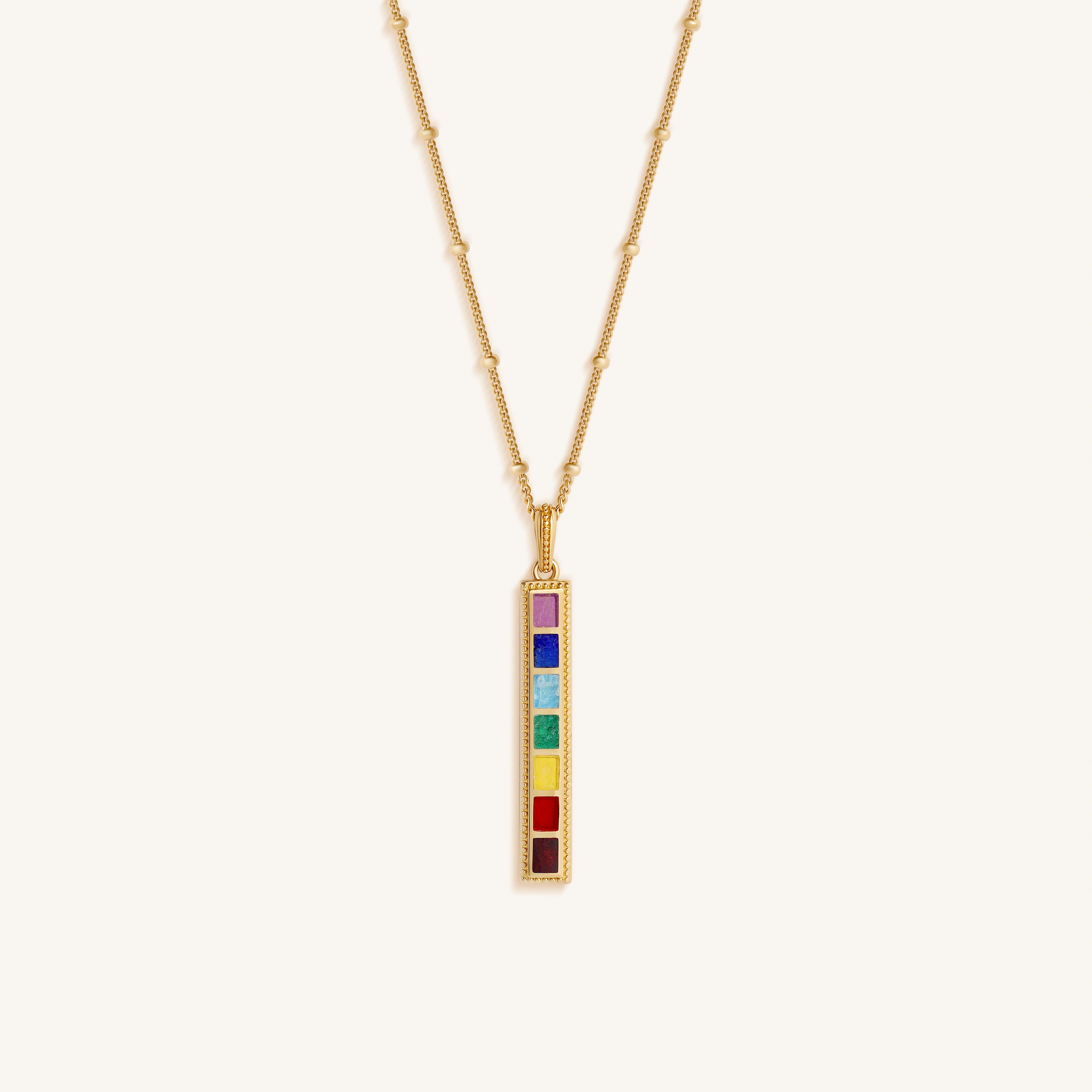 Sacred Flow – Seven Chakra Energy Necklace