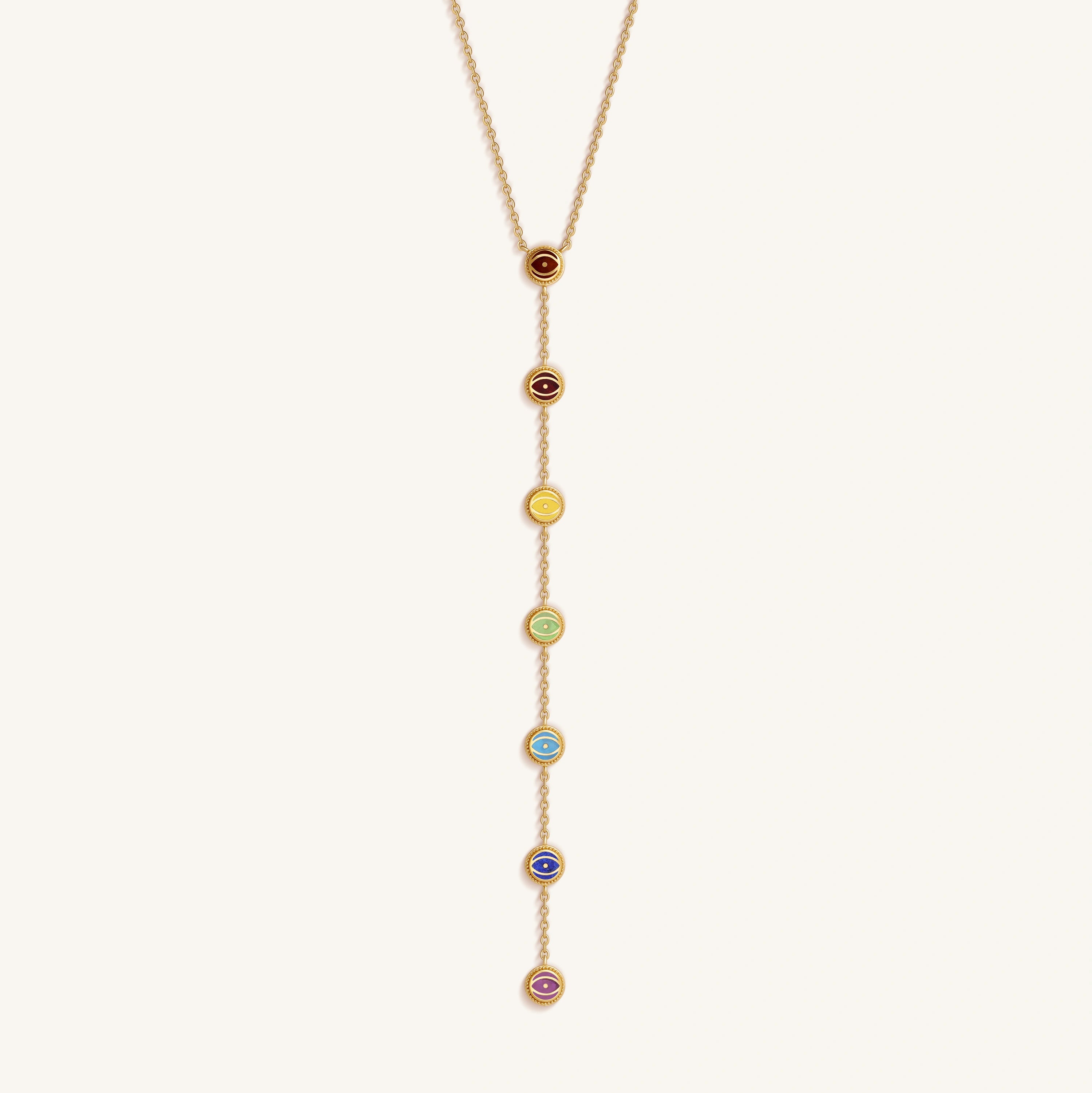 Ethereal Balance Seven Chakra Harmony Necklace