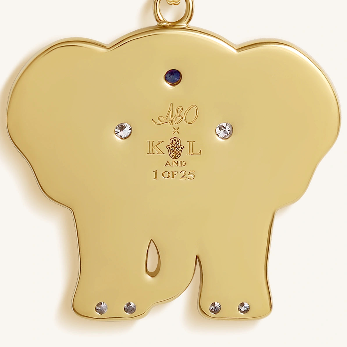 Tranquil Aura – Elephant Multi-Gemstone Necklace