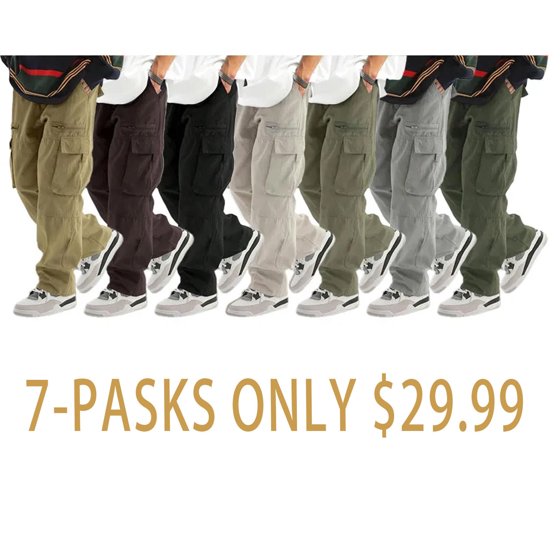 DIC/Authentics Men's Relaxed Fit Stretch Cargo Pant