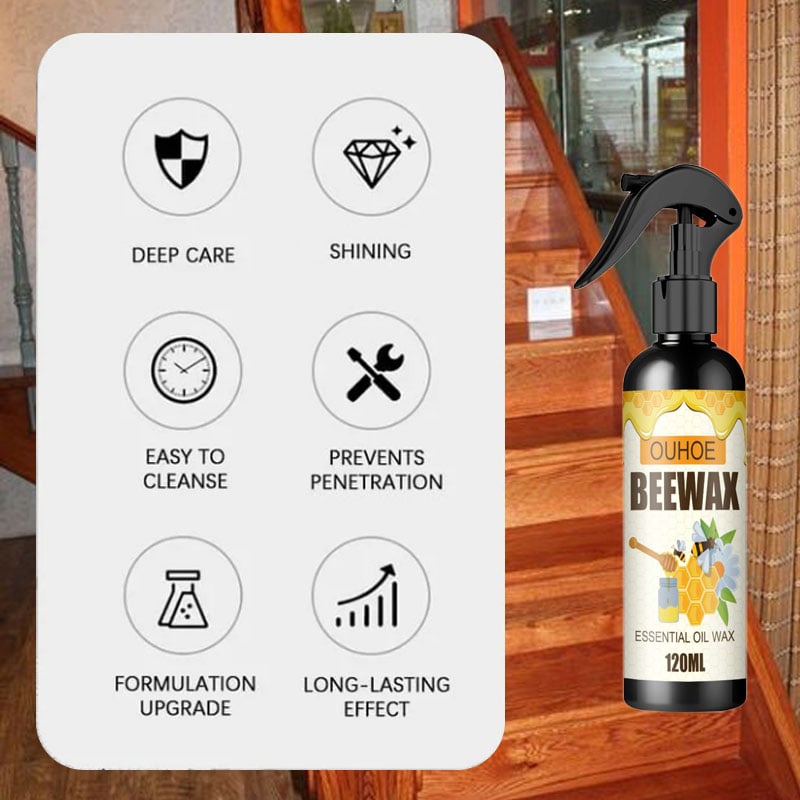 🔥 Natural Micro-Molecularized Beeswax Spray