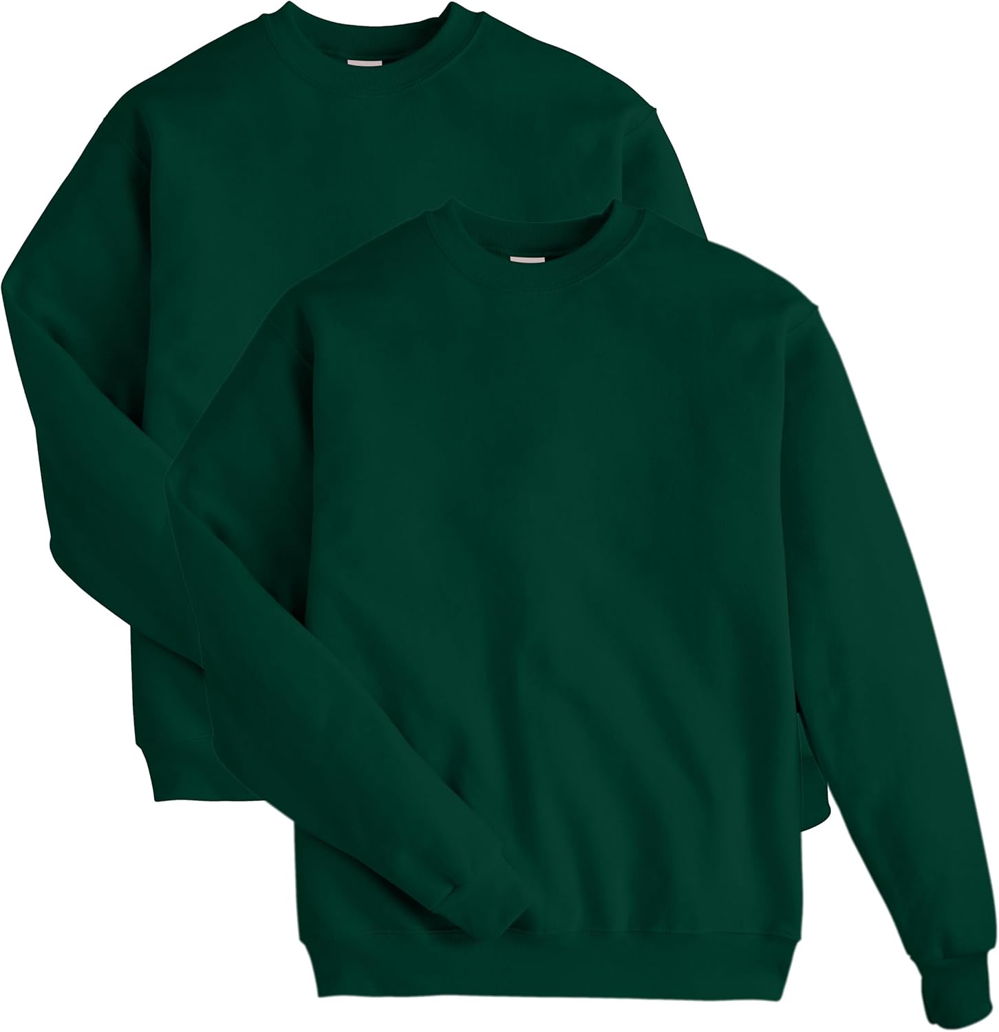 Men's Sweatshirt, EcoSmart Fleece Crewneck Sweatshirt, Big & Tall Available, 1 or 2-Pack